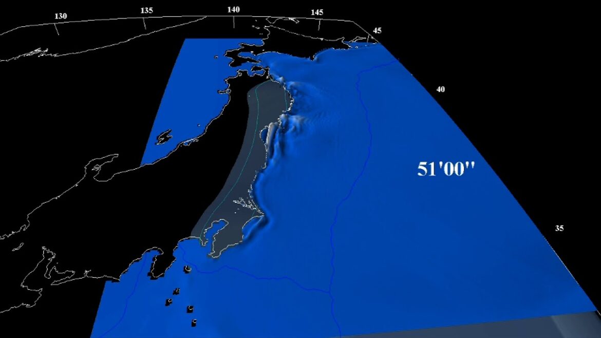 地球内部構造の３Ｄ表示 ～2011年東北地方太平洋沖地震の津波伝播シミュレーション～