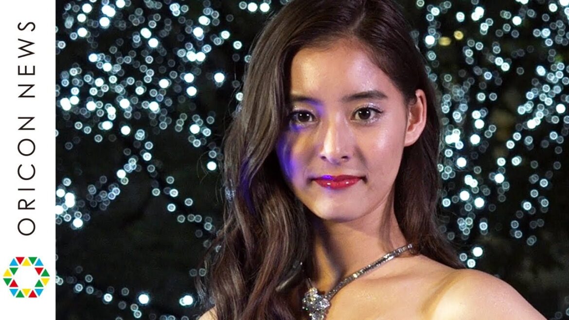 新木優子、1億円相当の衣装で彩る　『六本木ヒルズ けやき坂イルミネーション』点灯式
