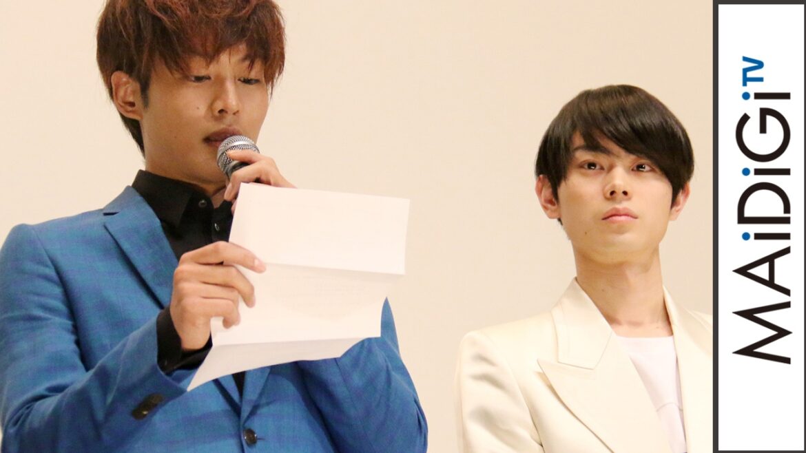 松坂桃李&菅田将暉、JINからの手紙に感慨 映画「キセキ-あの日のソビト-」初日舞台あいさつ2 松坂桃李&菅田将暉、JINからの手紙に感慨 映画「キセキ-あの日のソビト-」初日舞台あいさつ2