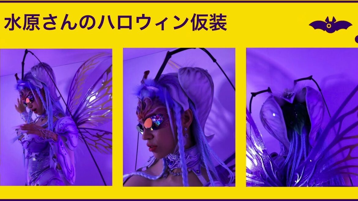 水原希子、今年のハロウィンは昆虫コスプレに挑戦！　『メルカリ アフターハロウィンパーティー』開催