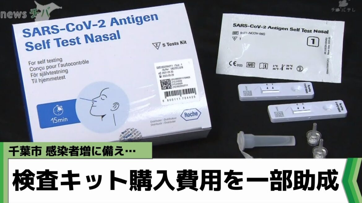 第8波による感染者増に備え… 抗原検査キットの購入費用を一部助成 千葉市（2022年11月10日放送）