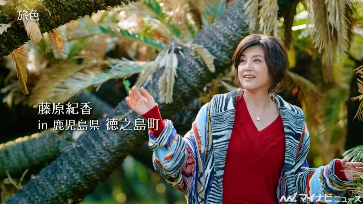 藤原紀香、夫・片岡愛之助の“ルーツ”徳之島の自然を満喫！美しい瑠璃色の海に心癒される「旅色FO-CAL」徳之島町特集ムービー公開