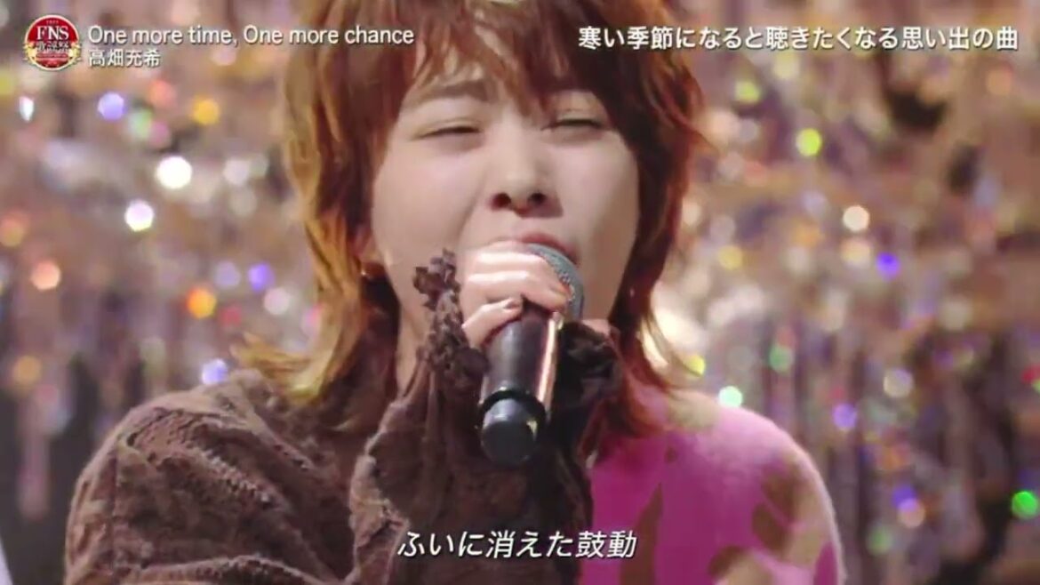 高畑充希 「One more time, One more chance」 2022 FNS歌謡祭 第1夜【司会：相葉雅紀】