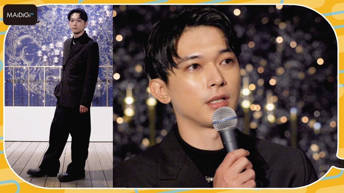 吉沢亮、冬キャンプに興味津々！　クリスマスプレゼントの思い出も　ディオール 「アトリエ オブ ドリームズ」プレビューに登場