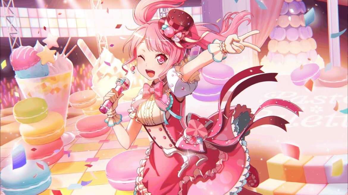 【バンドリ ガルパ】0061-02【必殺アイドルポーズ☆】丸山 彩『きゃるる〜んっ♪♪』
