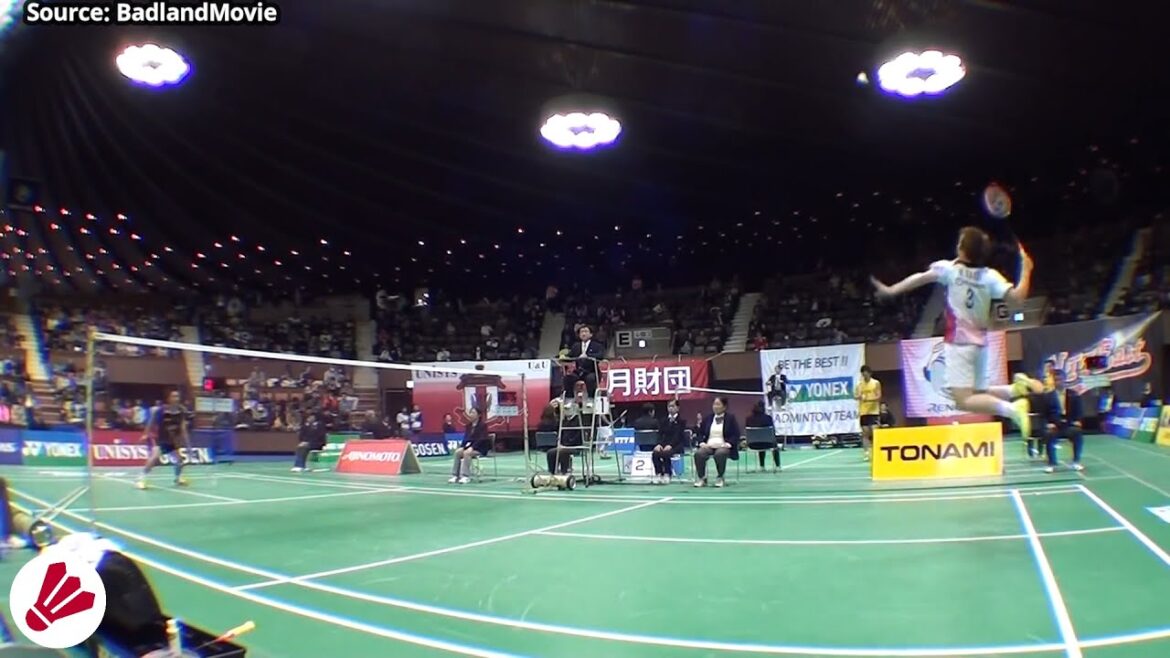 桃田 賢斗は田児 賢一の力に抵抗できない | 桃田 賢斗 vs 田児 賢一 | バドミントン 日本