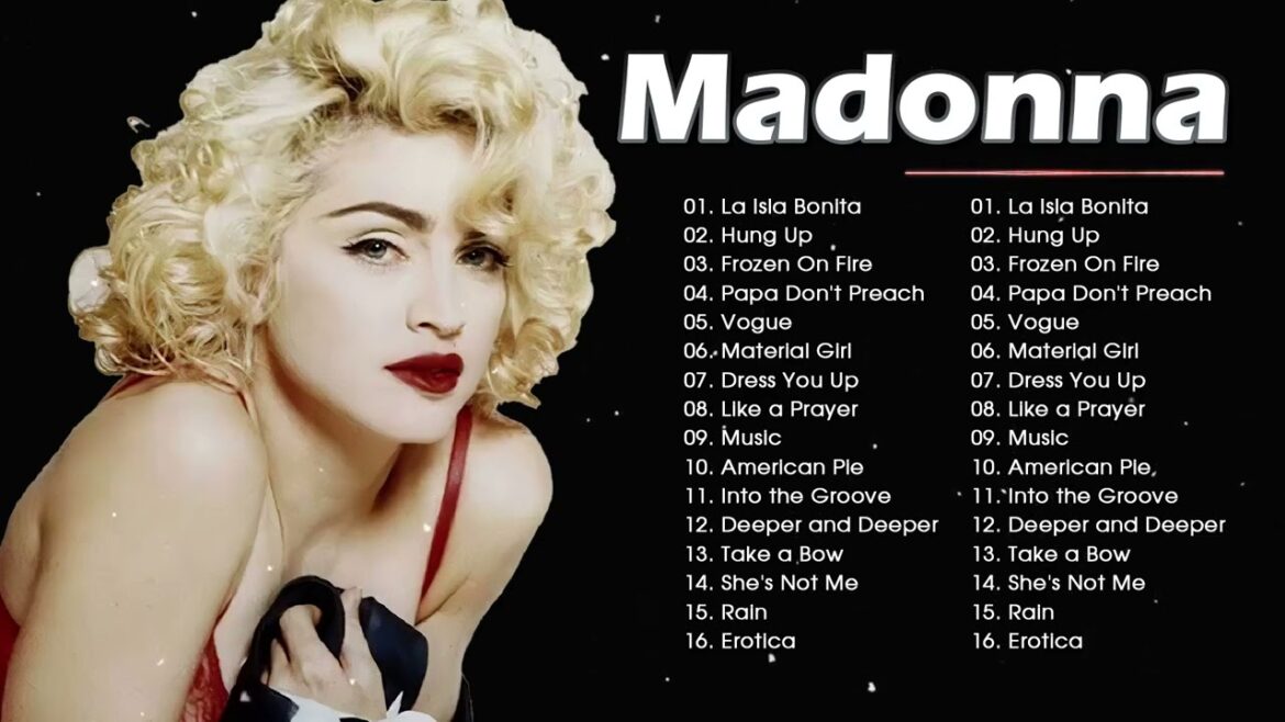 Madonna - Best song Full Album 2022 💕Madonna Greatest Hits 💕 Madonna 2 Hours Non-Stop