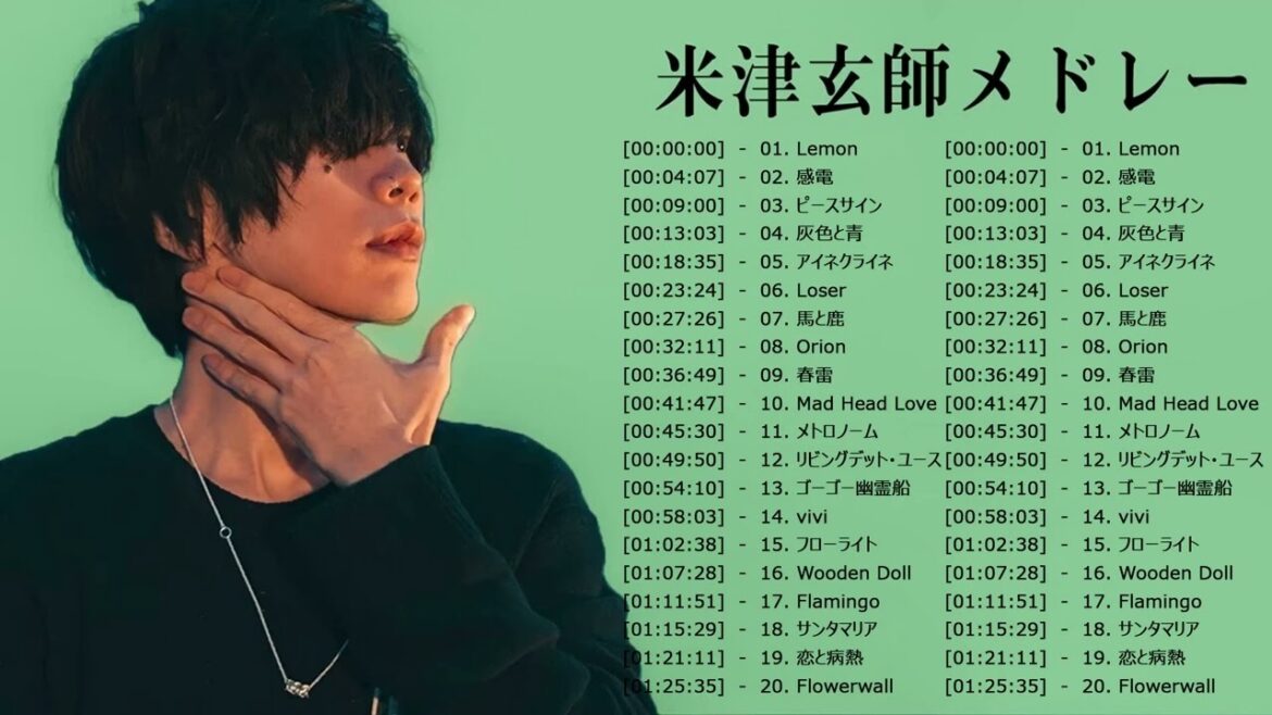 米津玄師 ベストソング2022 -Kenshi Yonezu フルアルバム 2022 ❤❤ 米津玄師 史上最高の曲 2022 米津玄師 ベストソング2022 -Kenshi Yonezu フルアルバム 2022 ❤❤ 米津玄師 史上最高の曲 2022