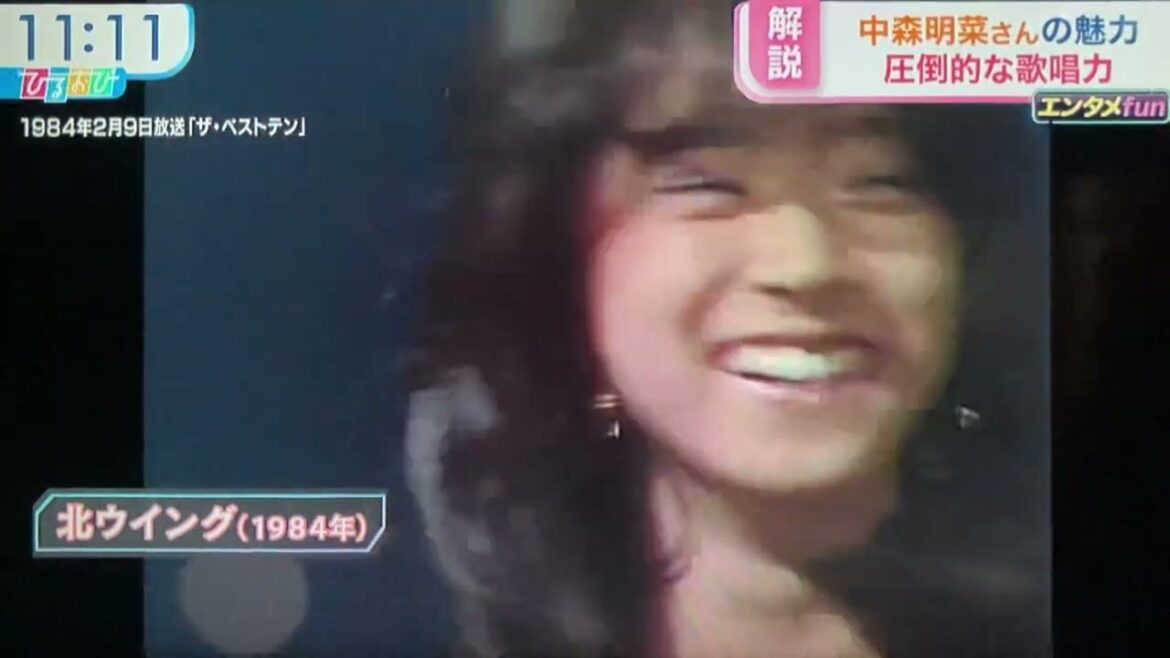 【2022年秋⭐️テレビ番組で中森明菜さんの魅力紹介】純白の天使の歌姫🌸河合奈保子さんの人気実力に並ぶ昭和を代表する歌姫🌺中森明菜さん⭐️2022.12.1