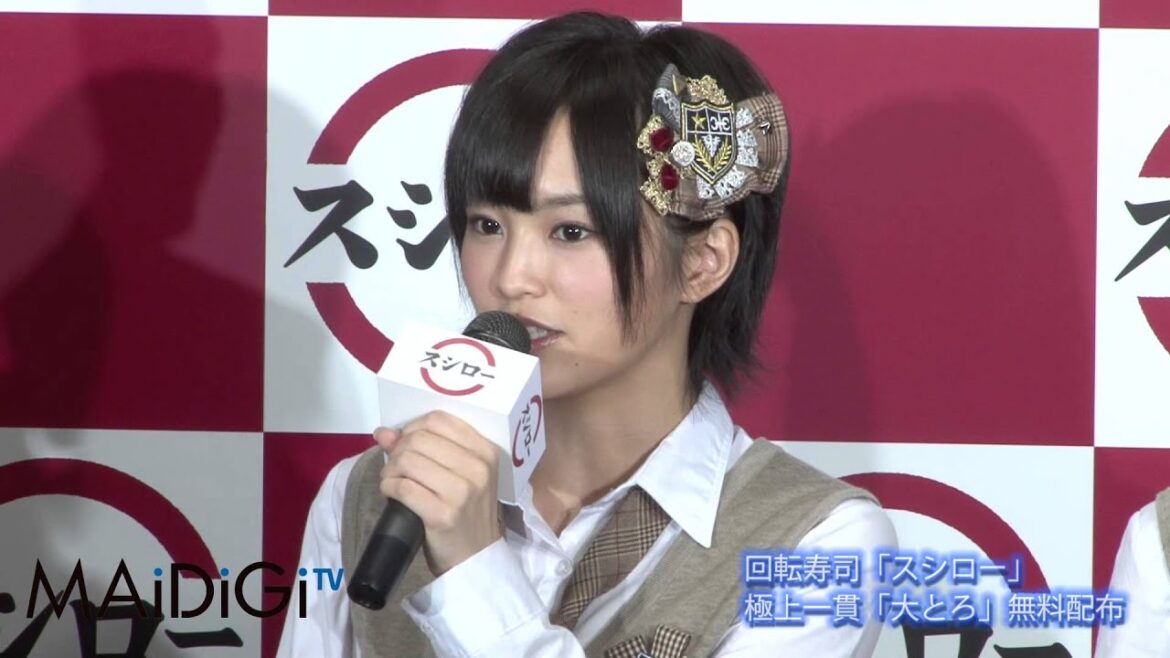 NMB48・山本彩、渡辺美優紀が対決 回転寿司「スシロー」CM2 NMB48・山本彩、渡辺美優紀が対決 回転寿司「スシロー」CM2