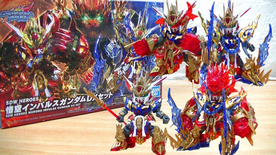 【スピードとパワー！最強の悟空！】悟空インパルスガンダムDXセット SDW Heroes Wukong Impulse Gundam DX set
