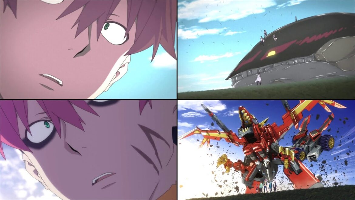 GAUMA'S PAST & PRESENT COMPARISON l ガウマ過去そして現在比較 [ダイナゼノン SSSS DYNAZENON OP, EP1 & EP10]