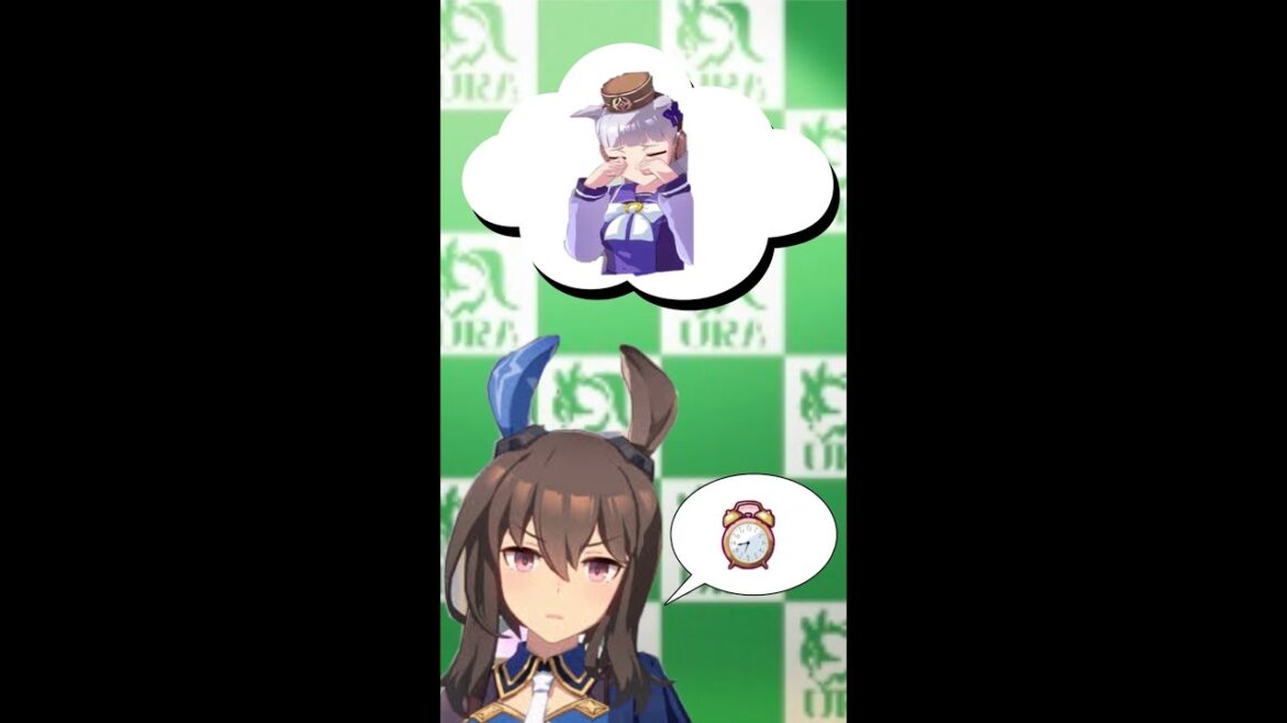アヤベさんにガチ勢なのをバラされ、皆んなにいじられる上田瞳（cv.ゴールドシップ）さん