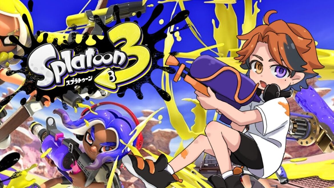 【スプラトゥーン3】フェスですって。みずで。れんくんと【夕刻ロベル/ホロスターズ】