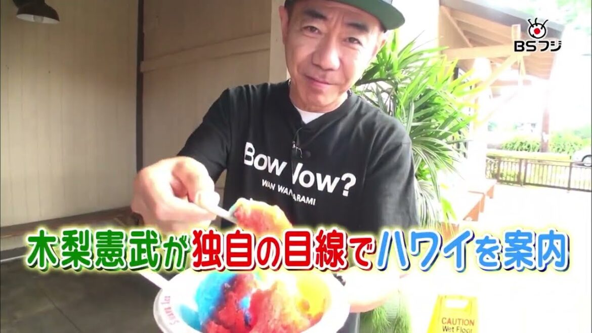 『木梨目線！憲sunのHAWAII15』1/1(日)よる9時