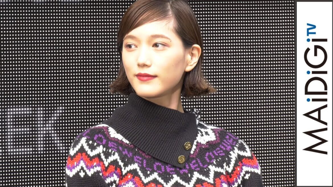 本田翼、ノルディック柄ニットでウールアピール　パンツには秋の流行色も　「GINZA FASHION WEEK」オープニングセレモニー1