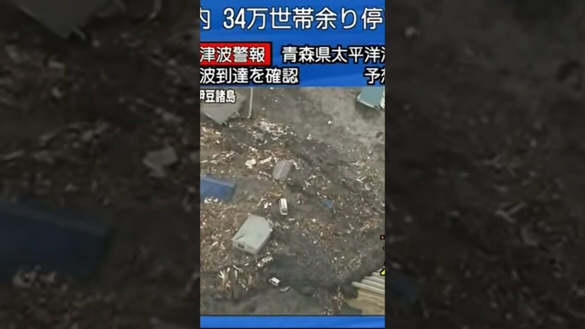 人車が飲み込まれる瞬間　東日本大震災津波地震ライブ　JAPAN earthquake TUNAMI LIVE　#shorts　#日本全国地震に備えるＣＨ　#地震　#地震ライブ