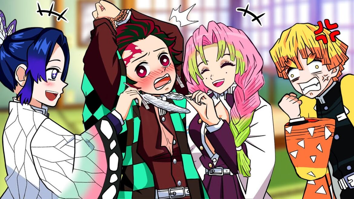 【鬼滅の刃漫画】 善逸は炭治郎に嫉妬していたので彼を傷つけようとしたが発見された 💖 【鬼滅の刃】Paper Kimetsu No Yaiba