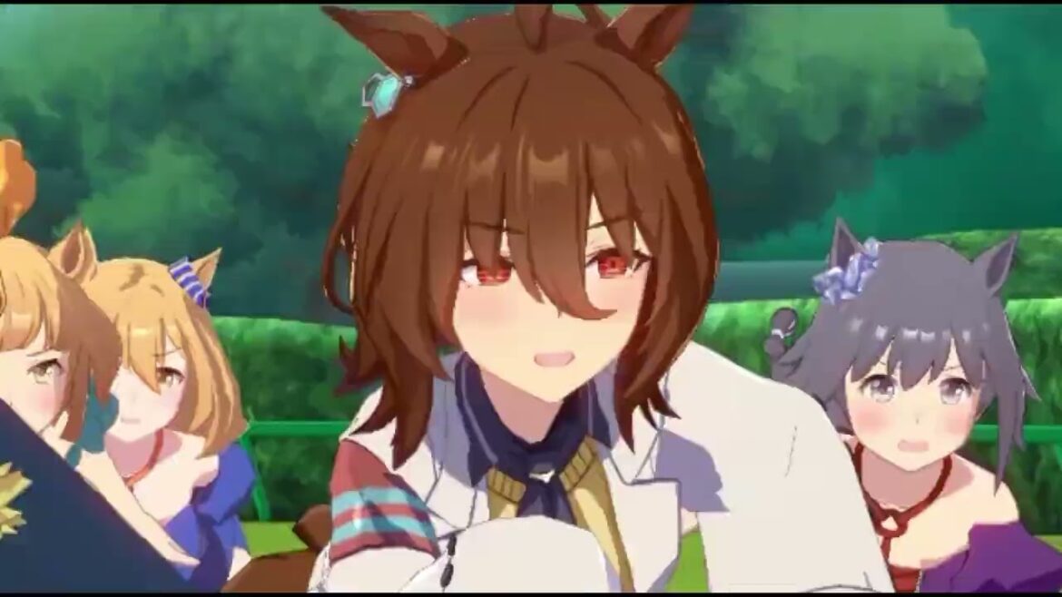 【ウマ娘】アグネスタキオン 01年弥生賞　実況　塩原恒夫　河内が押す！アグネスは応える！ 栗毛の光の戦士　3戦3勝　早くも迎えるアグネスの春