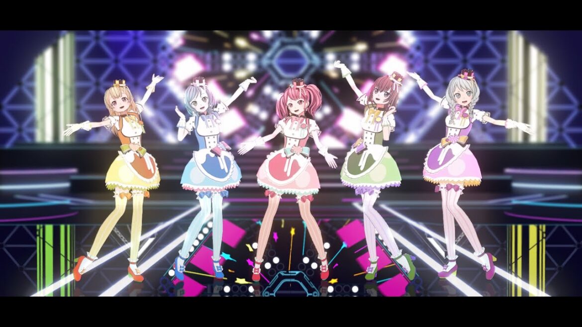 【MMD/バンドリ】アイドル新鋭隊【Pastel＊Palettes】