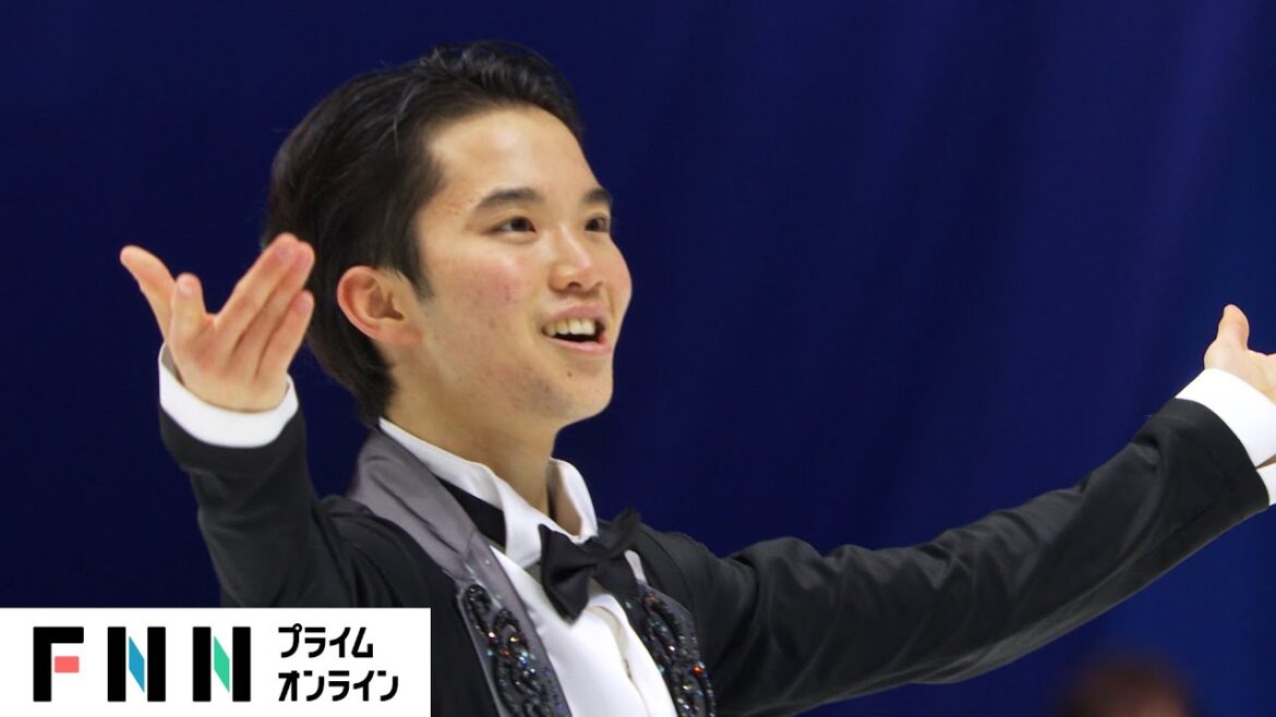 速報！男子総合3位 友野一希選手 男子FS【全日本フィギュア選手権2022】＜ノーカット＞