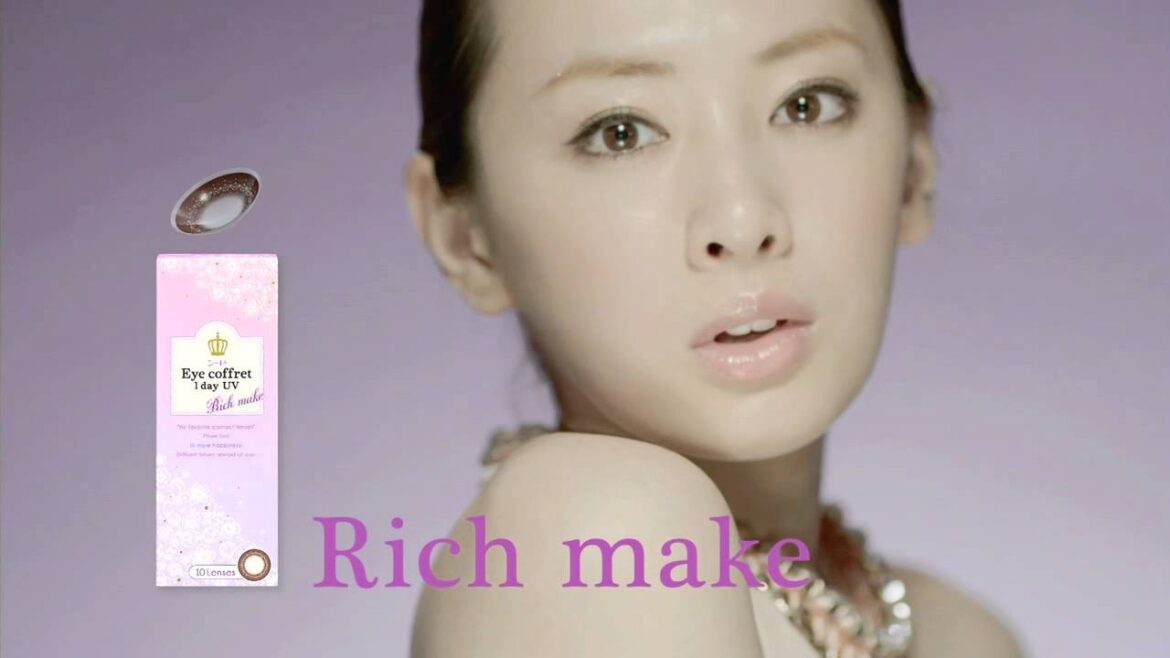 北川景子 SEED CM Eye coffret 1day UV コンタクトレンズ (2013.3)
