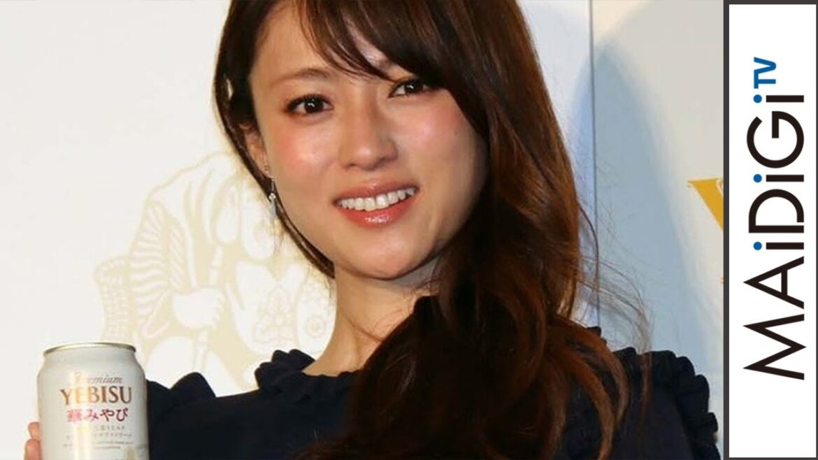 深田恭子、お酒のこだわり明かす　「ヱビス華みやび」新CM発表会2