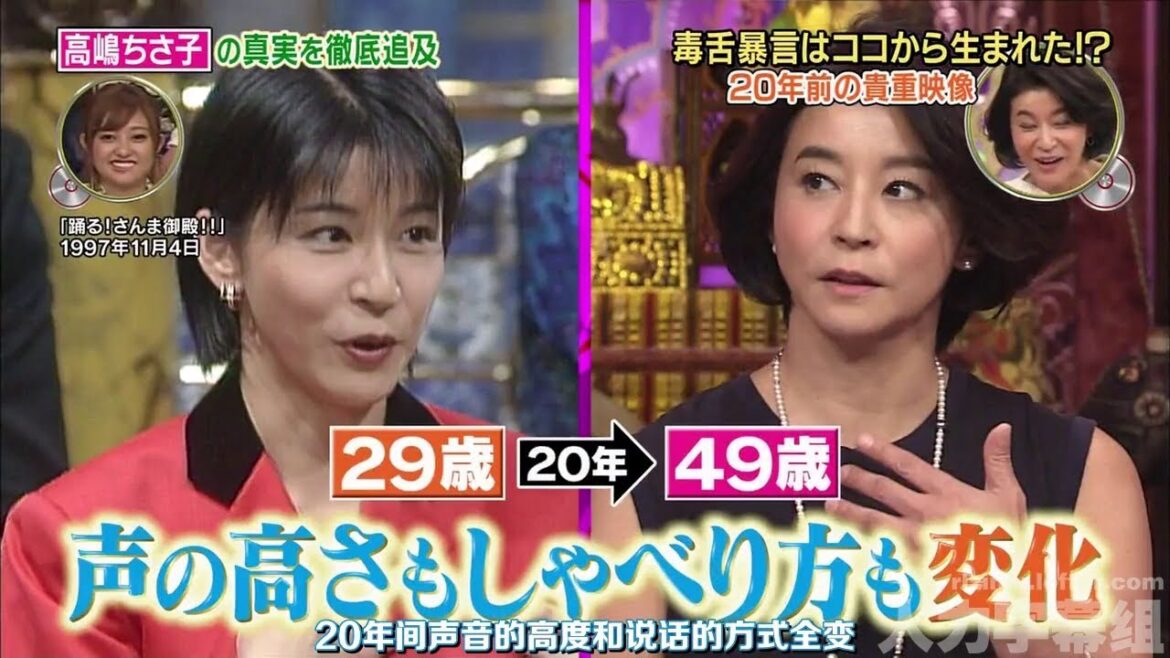 高嶋ちさ子の毒舌暴言はココから生まれた！？