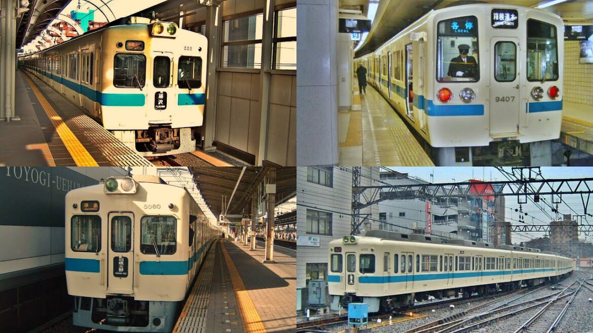 2000年代前半 小田急線走行映像集 朝ラッシュ時のノロノロ運転 下北沢駅他