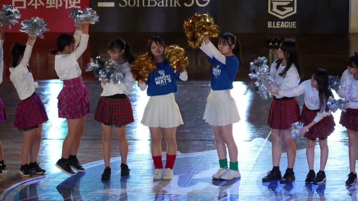 2022.12.03　りんご娘　青森ワッツvs.バンビシャス奈良　オープニングアトラクション