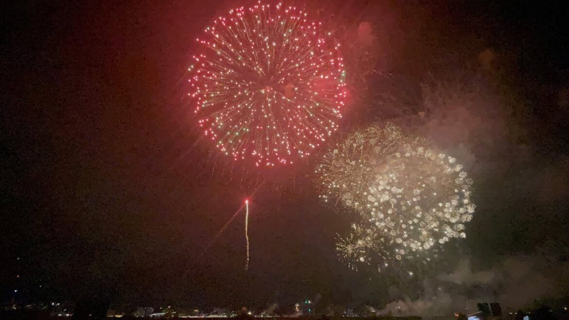 3年ぶり！関門海峡花火大会2022  テーマソングSKY FLOWERと共に♪
