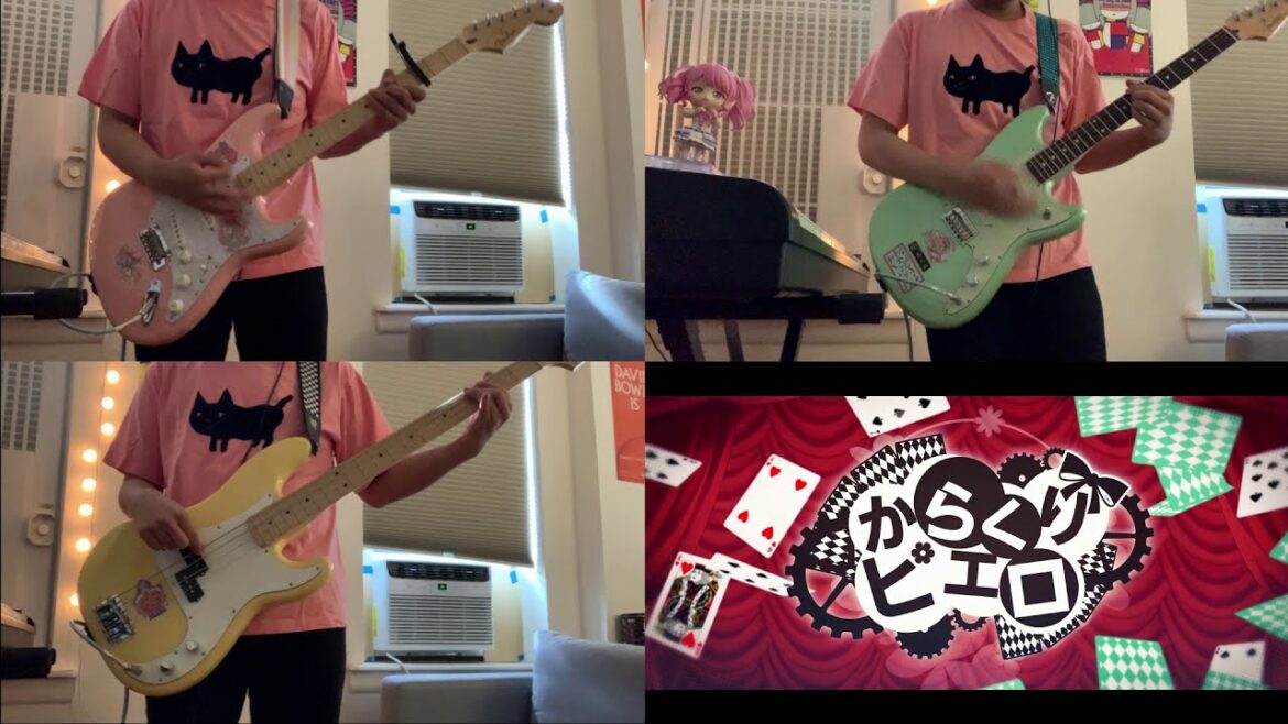 Pastel✽Palettes - Mechanical Clown【からくりピエロ】 guitar and bass cover