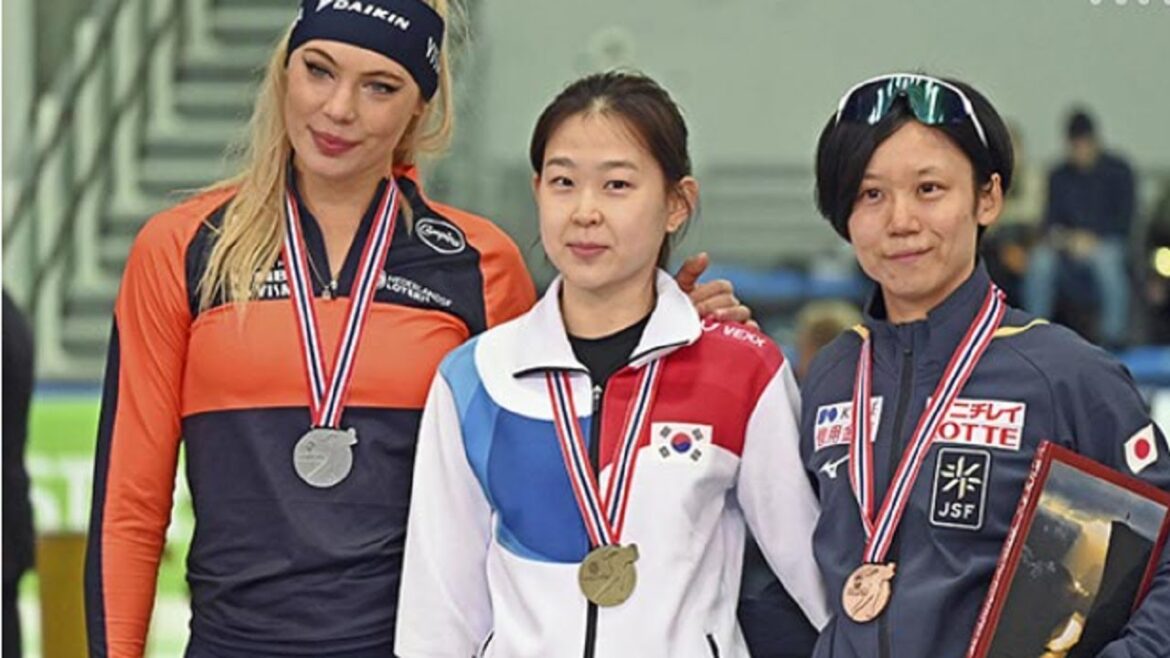 スピードスケートW杯開幕戦 女子500m 高木美帆 3位