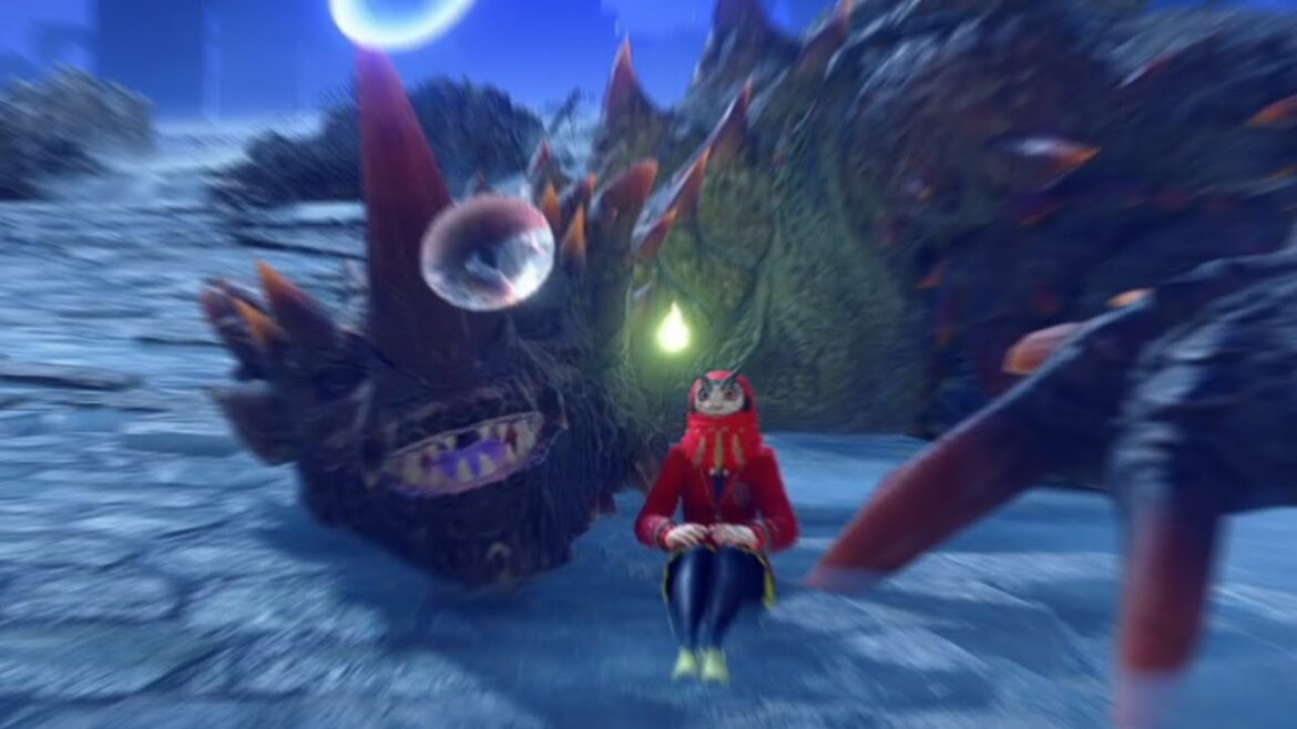 『寝相が悪すぎる』エスピナス亜種がこちら【MHSB:モンスターハンターライズ：サンブレイク】