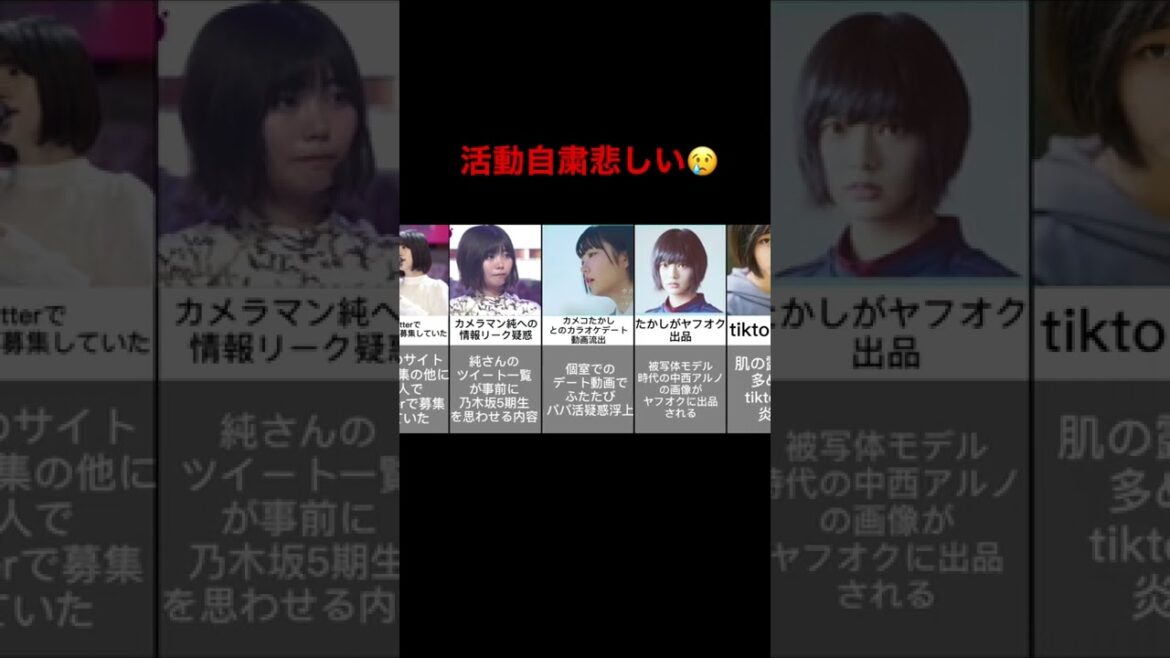 【乃木坂46】中西アルノ　炎上まとめ　#shots #乃木坂46 #中西アルノ