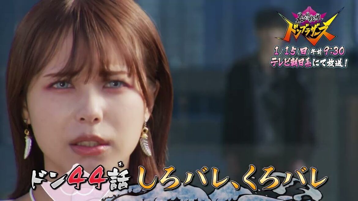 【予告】「暴太郎戦隊ドンブラザーズ」ドン４４話「しろバレ、くろバレ」