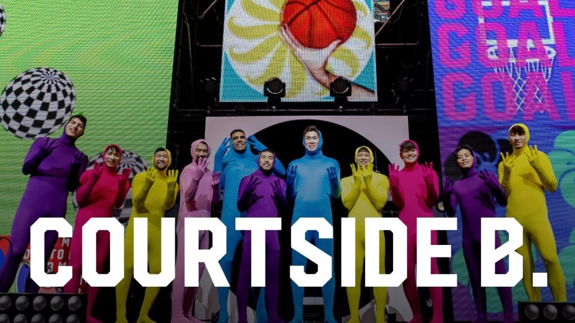 【裏側】みんなで全身タイツを着たい。オールスターで夢を叶えた男。｜COURTSIDE B.｜ ドットエスティ B.LEAGUE ALL- STAR GAME 2023 IN MITO