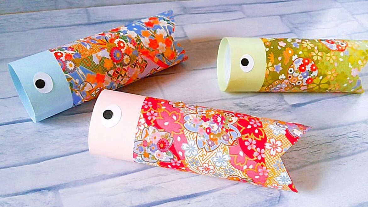 【超簡単】鯉のぼり製作🎏こどもの日【空き容器、捨てないで💕】