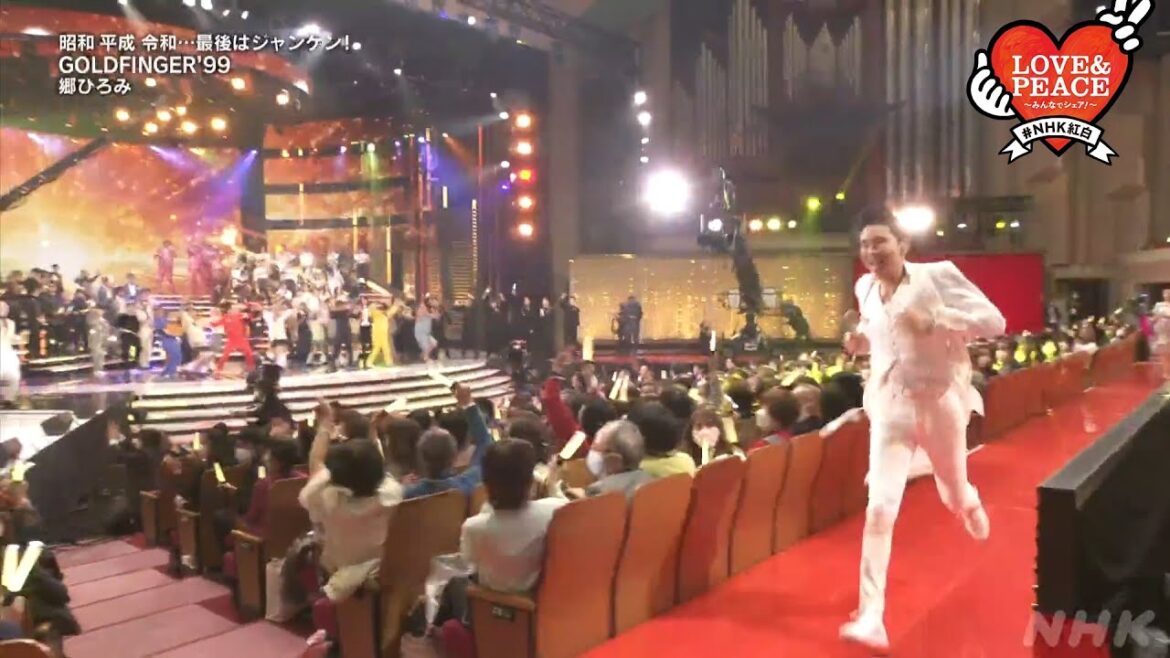【郷ひろみ】50周年!!SPメドレーから「GOLDFINGER'99」でNHKホールを駆け抜ける！【紅白】｜NHK