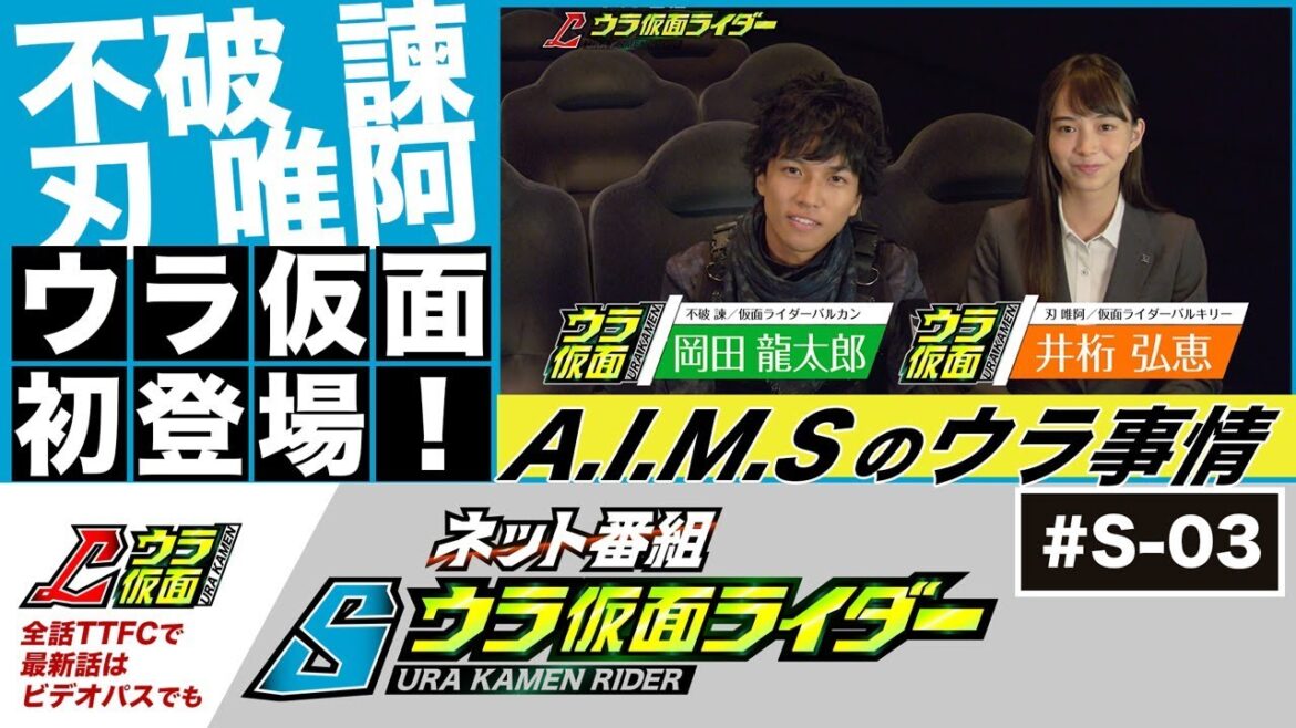 【Ｓウラ仮面ライダー】#03：A.I.M.Sのウラ話