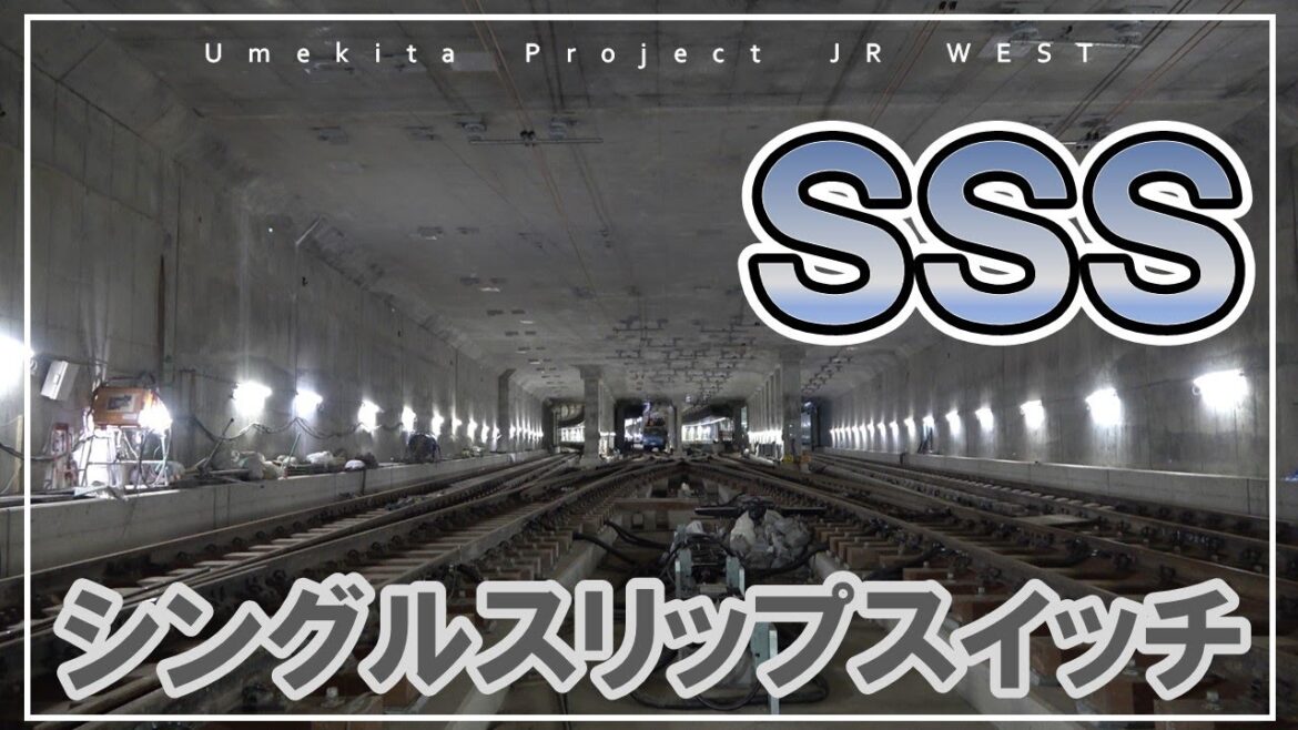 【JR西日本】シングルスリップスイッチを導入する線路の分岐箇所を見てみよう