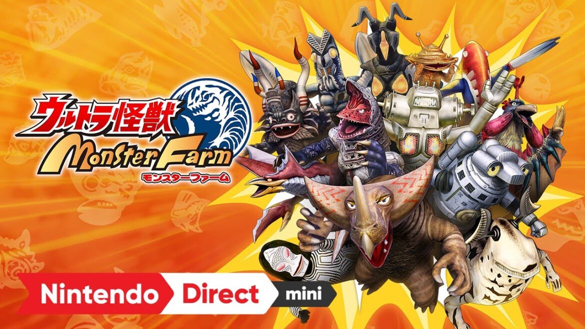 ウルトラ怪獣モンスターファーム [Nintendo Direct mini ソフトメーカーラインナップ 2022.6.28]