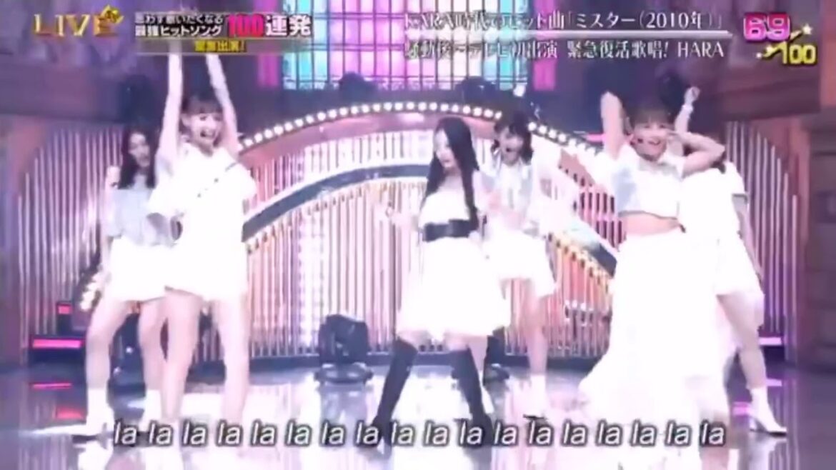 テレ東音楽祭元KARA ハラのプロ根性！