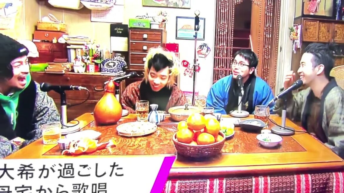 マクドナルドロマンスが言えない常田大希#叔母様宅から全員集合！！#srv.vinci#kinggnu #millenniumparade #常田大希 #新井和輝 #井口理#勢喜遊