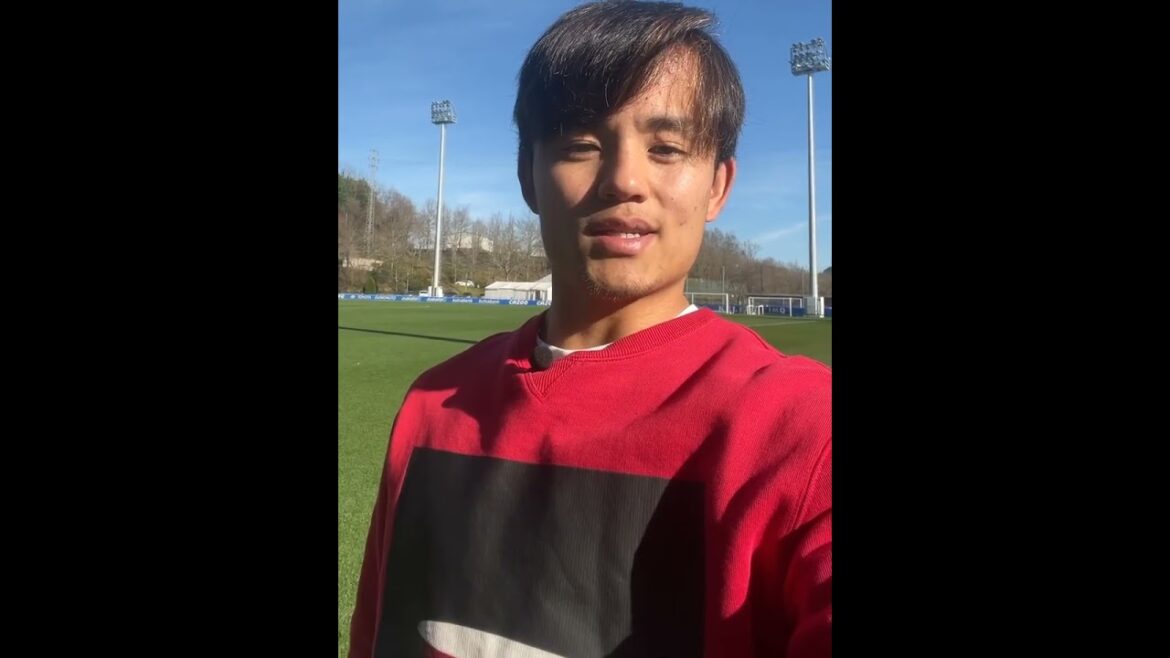 #久保建英 選手からメッセージ🇪🇸💌 #LaLigaExperience