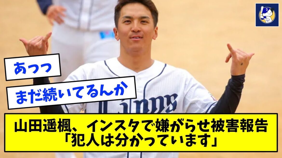 山田遥楓、インスタで嫌がらせ被害報告「犯人は分かっています」「人はやっぱり変われないんでしょうか」【なんJ反応】