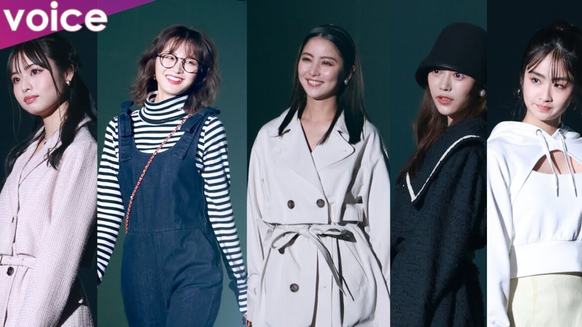 岡崎紗絵、印象ガラリ　黒縁メガネでサロペ　石川恋は大胆美脚　松村キサラは初登場：TGCしずおか