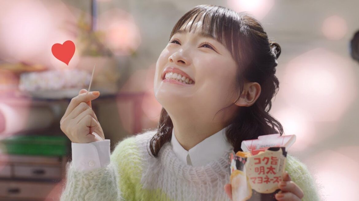 川栄李奈、「明太キュンです」と恍惚な表情　梅沢富美男と親子役　ローソン新CM「からあげクン 明太キュンです」編＆インタビュー