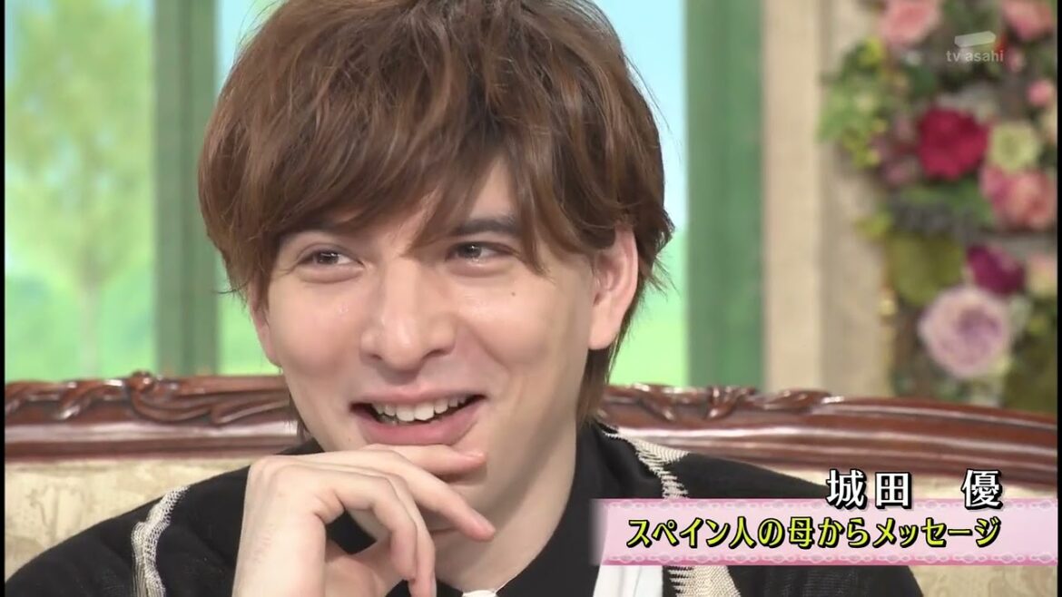 徹子の部屋 城田優　「スペイン人の母から･･･（秘）メッセージ」