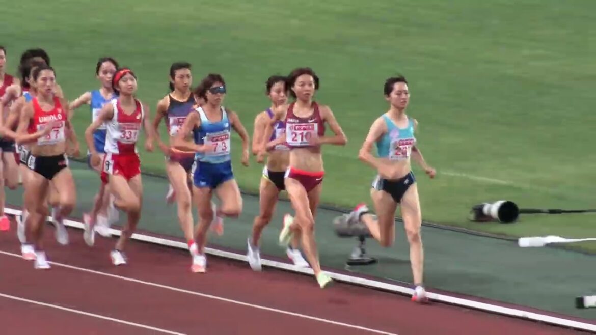 日本選手権陸上2022 女子1500m決勝 田中希実・後藤夢